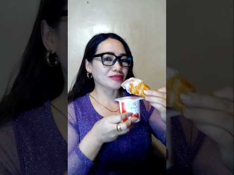 DIP MY BREAD #viral #food #shortsfeed #everyone #mukbang #asmr #eatingshow #tiktok #viralvideo