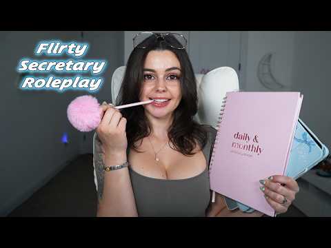 Flirty Secretary ASMR Roleplay | Personal Attention