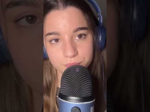 ASMR SLOW MOUTH SOUNDS & VISUALS 🫶🏻 #asmr #tingles #mouthsounds