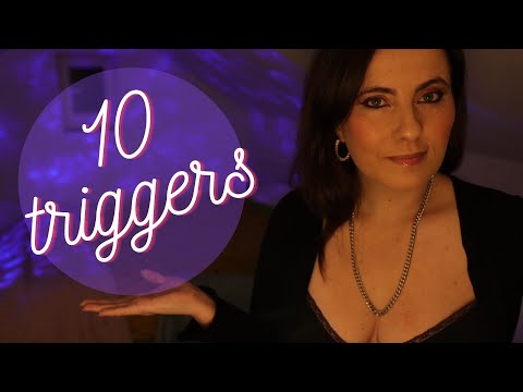 ASMR | 10 triggers to make you fall asleep✨Relax and Sleep ✨