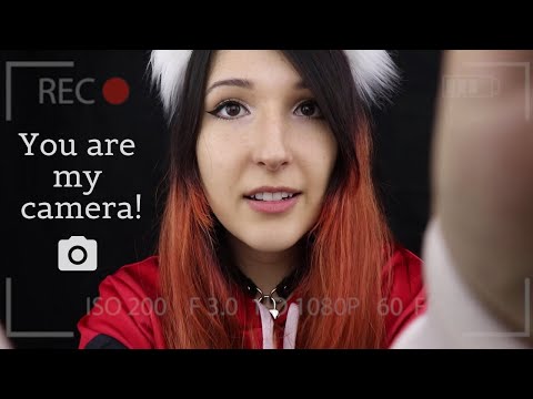 ASMR - YOU ARE MY CAMERA ~ Personal Attention and Affection! Lens Touching, Button Tapping ~