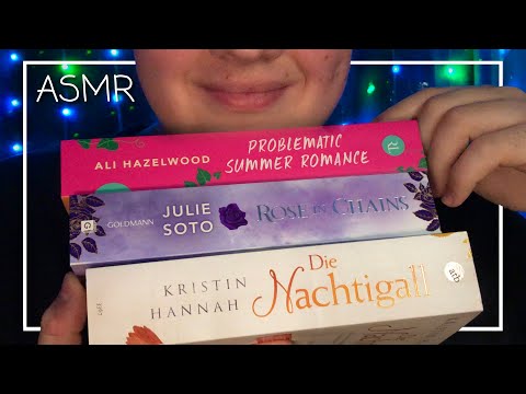 ASMR Book XXL Haul - 8 New Books! 📚🛍️ (Deutsch/German)