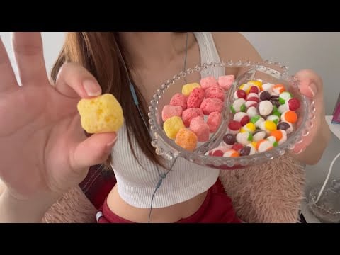 ASMR｜Freeze Dried Candy Eating Sounds（No Talking）