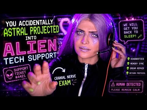 Your Consciousness Has Violated Galactic Policy | ASMR Alien