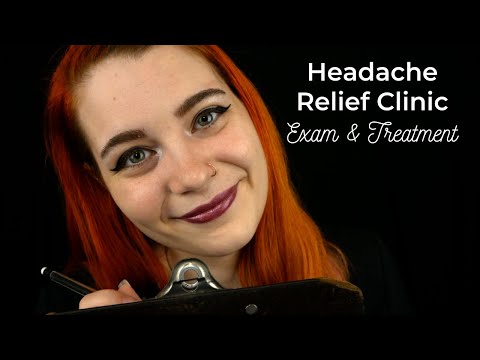 ASMR 💤 Headache Relief Clinic ~ Examination & Treatment 💕 | Soft Spoken Personal Attention RP