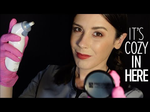 Rainy Night Nurse (ASMR Medical Exam for Sleep)