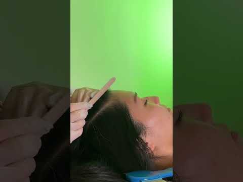 Asmr scalp 💆🏻‍♀️ #asmr #asmrsounds #asmrvideo #relax #relaxing #satisfying #hair #sleep #tingles
