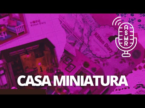 ASMR | Intento armar una casa miniatura 🏠 | Triggers relajantes | Andrea ASMR 🦋