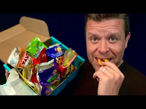 ASMR| Tasting Irish Snacks from TryTreats