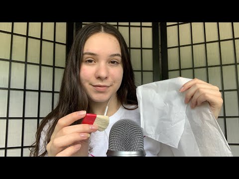 ASMR Trigger Assortment (Mic Brushing, Crinkles, Tapping, Etc.)