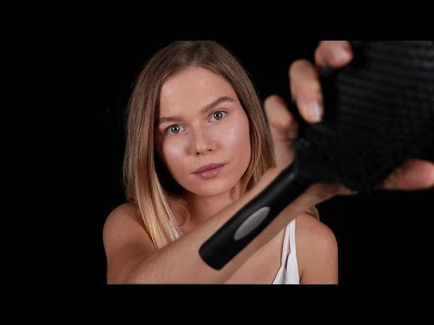 [ASMR] Hair Brush & Scalp Massage.  Personal Attention (98% No Talking)