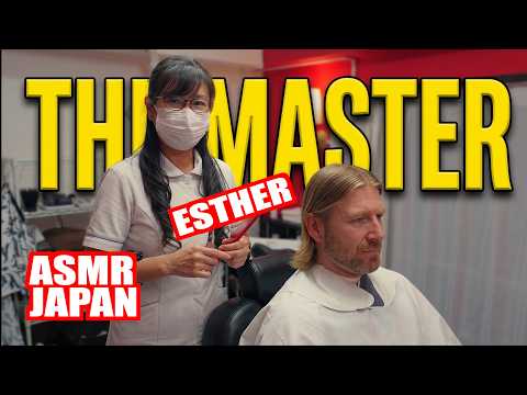 💈✂️🇯🇵 Female ASMR Barber - THE BAR BER ESTHER Cuts Ron