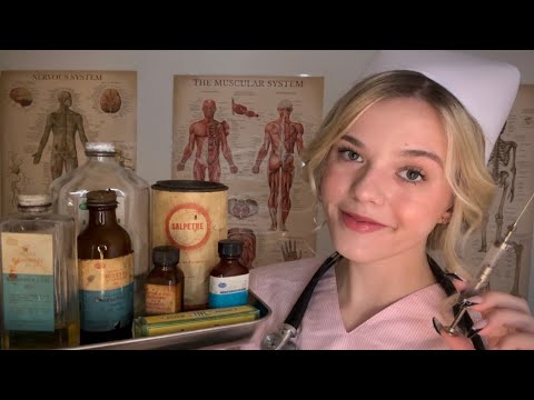 ASMR 1930s Caring Nurse Roleplay 🩺☤💉