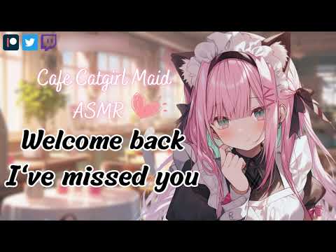 ♡ Catgirl Maid Helps Relieve Your Stress [F4M] [Master] [Cuddle] [Neko] [Relaxing] [Cafe] [RP ASMR]