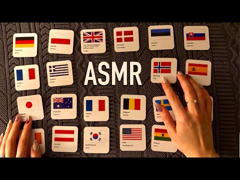 😴 ASMR - A Flag 🏴‍☠️ CARD GAME - Clicky Whispers
