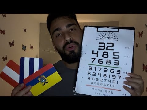 ASMR FR - Examen crânien de culture général 👨🏽‍⚕️