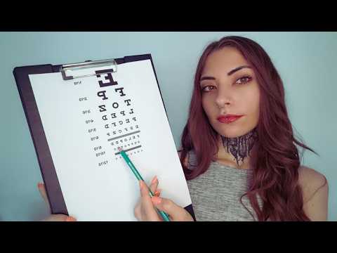ASMR ROLEPLAY | OPHTALMOLOGUE | EXAMEN ET TEST DES YEUX