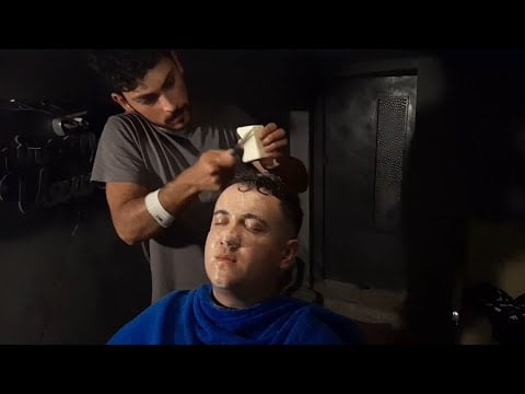 Asmr skin care, head massage, face massage, ear massage