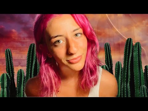 ASMR chaotic cranial nerve exam in the desert 🐪