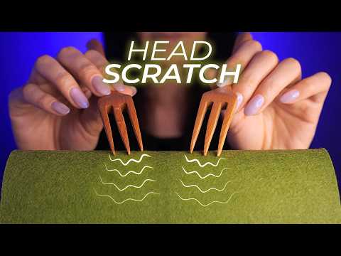ASMR Scratching the Back of Your Head for Sleep (No Talking)