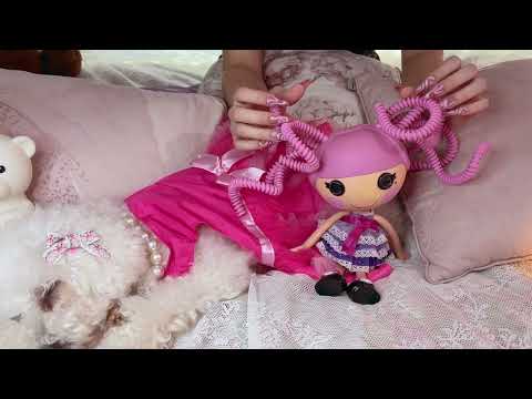 ASMR with my Lalaloopsy Collection | Tapping, Scratching, Trigger Words & Mouth sounds