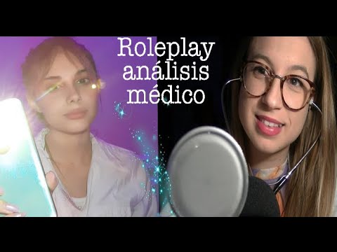 ✨ASMR || análisis médico || colaboración con Pau ASMR || 1°parte /Jaz. P