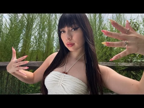 ASMR Hypnotizing Hand Movements & Dry Mouth Sounds (No Talking)