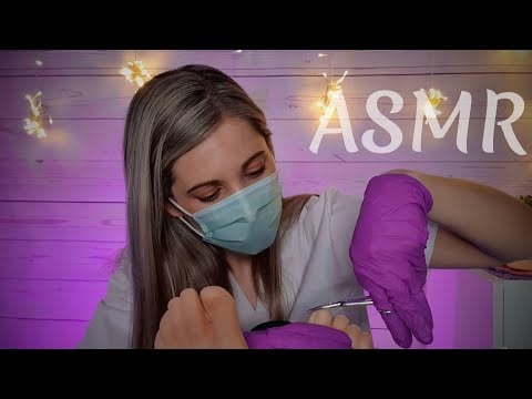 Clínica ASMR | Podóloga Arregla tus piesitos | RP Médico Realista en español