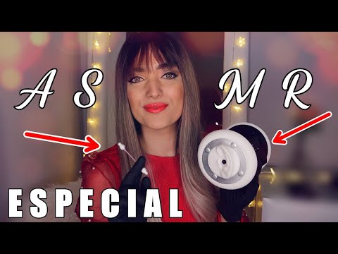 ASMR O R E J I T A S 🥰 ESPECIAL para personas que NO sienten ASMR  😮 SONIDOS con GUANTES Y MOUTH