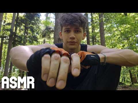 ASMR Bike Trip in a Forest (ASMR for Sleep)