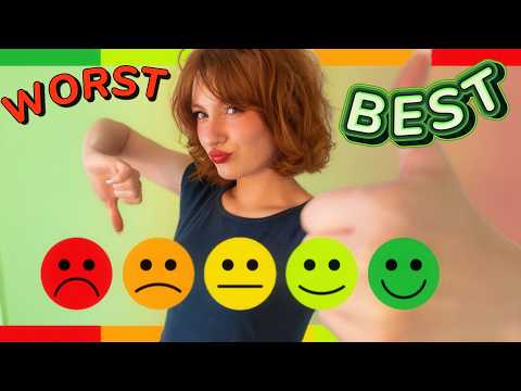 the BEST and the WORST asmr triggers (in my opinion)
