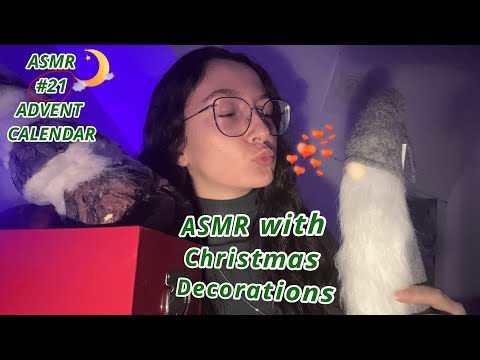 #21 Advent Calendar 🎄| ASMR with Christmas Decorations🎄