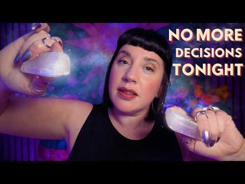You Don't Have To Think Here | ASMR Reiki For Decision Fatigue