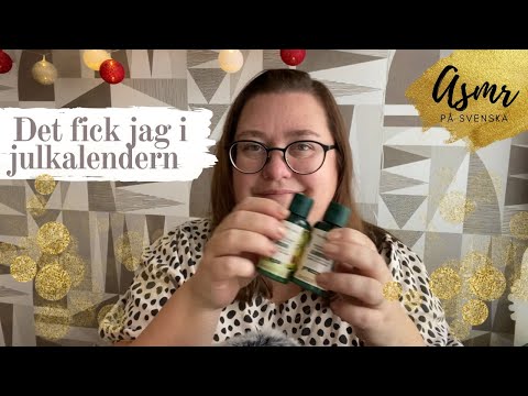 ASMR: Visar innehållet från julkalendern 2022 - och babblar