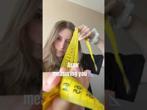 Must’ve been the wind… #asmr #asmrtriggers #asmrsounds #asmrmeasuring #asmrcommunity #fastasmr