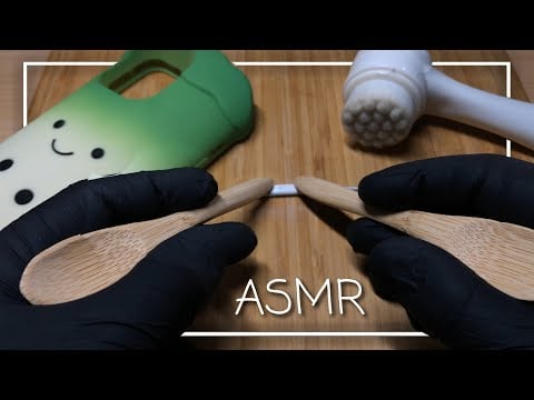 LO-FI ASMR WITH EARPHONES 🎧 | Wood Spoons, Bubble Tea & more! 😴 (No Talking)