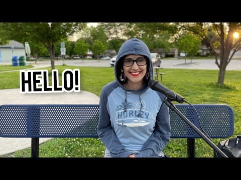 ASMR Soft Spoken In Nature - Saying Hello!, Hang out with Me! ~ Birds Chirping , Lovely Day.