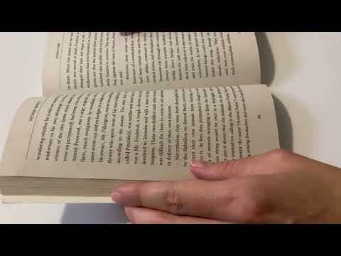 ASMR inaudible whispering reading a book📚