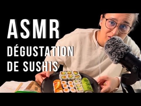 ASMR FR I DÉGUSTATION / MUKBANG SUSHI ET MAKI 🥢🍣