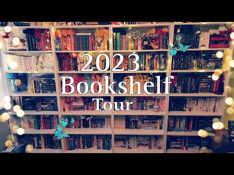 ASMR- 2023 Bookshelf Tour