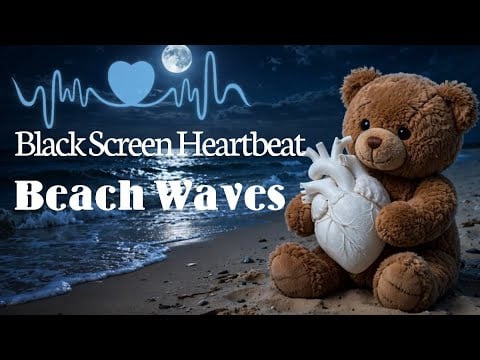 Bilateral Heartbeat EMDR Black Screen | For When You Are Burned Out 