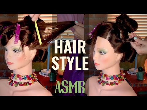 ASMR ITA  💇🏻‍♀️ ACCONCIATURA ESTEMPORANEA  💇🏻‍♀️ Gioco a fare la PARRUCCHIERA con Flora