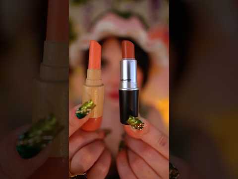 Real vs Wooden Makeup 💄? 🧚 #asmr