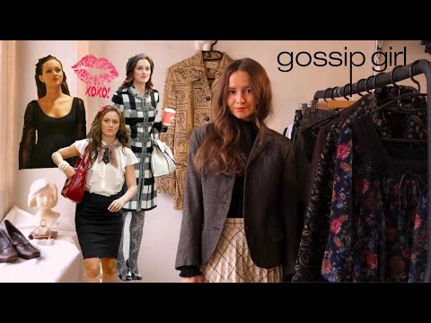 ASMR Styling Blair Waldorf 💋 Inspired Outfits from Gossip Girl 💋 Soft Spoken 💋