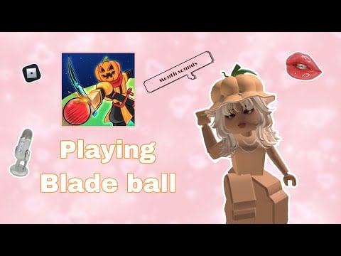 Mouth sounds+ whispering playing blade ball ROBLOX🌺🫶🏻 ( custom video)