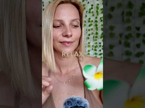 Just one word before bed …. 😌#triggersforsleep #asmr