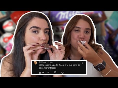 VOCÊS PEDIRAM E EU FUI ATÉ PORTUGAL GRAVAR COM A MINHA IRMÃ MAIS UMA VEZ! PROVANDO COMIDINHAS🍡