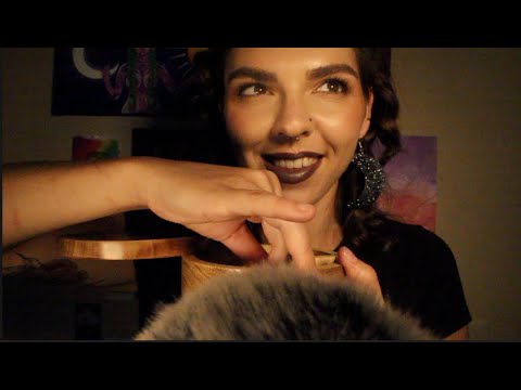 ASMR Wooden Box Sounds + Trigger Words🥰