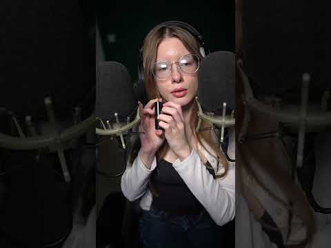 Applying Lipstick On YOU ASMR Mouth Sounds  #asmr #relax #lipstick #mouthsounds #tingles