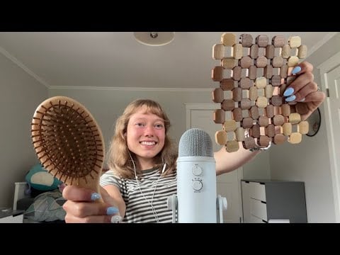 asmr || wooden triggers 